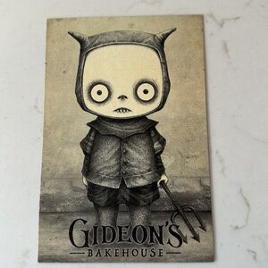 Gideons Bakehouse October 2024 Menu Card, New